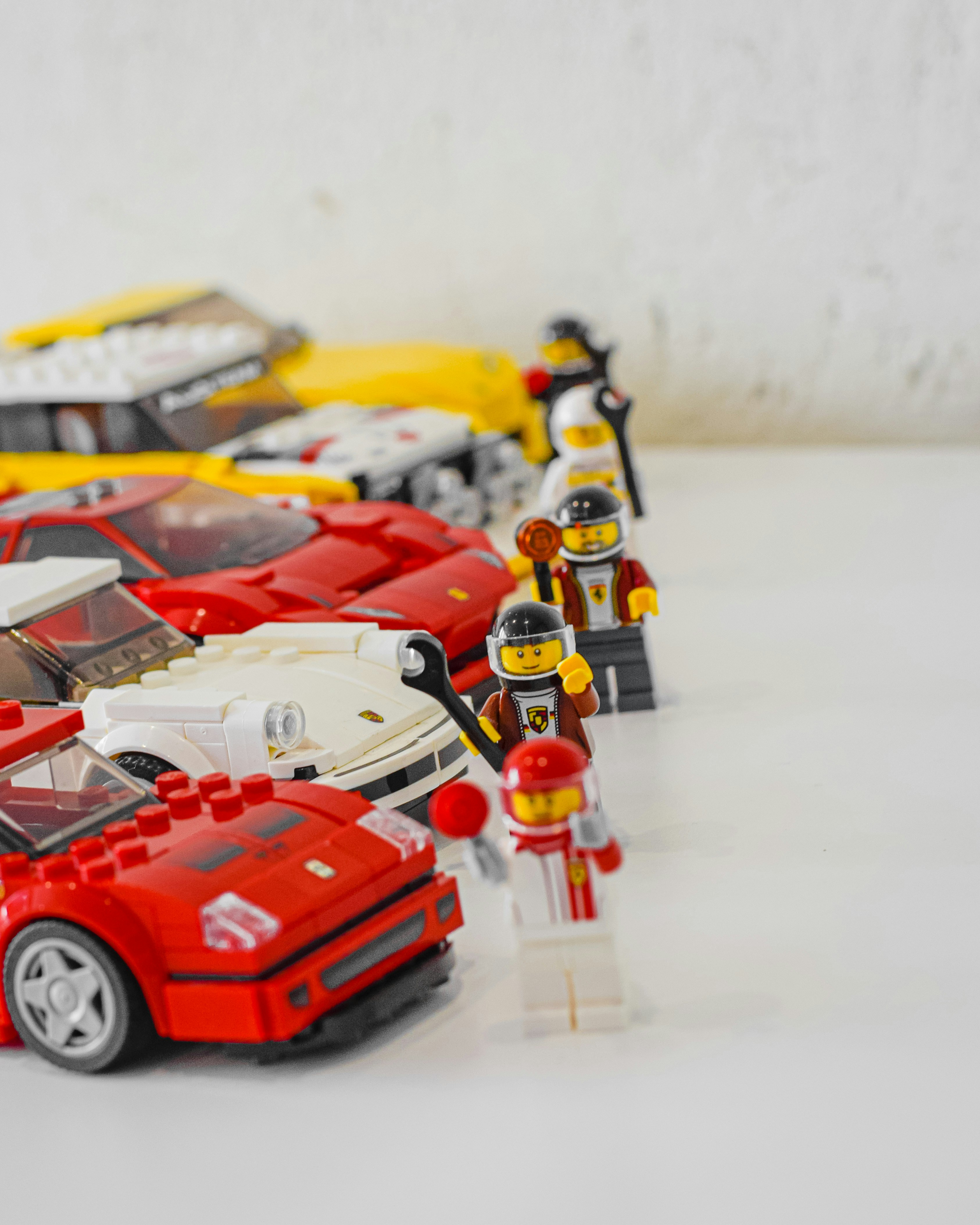 LEGO Ferrari cars